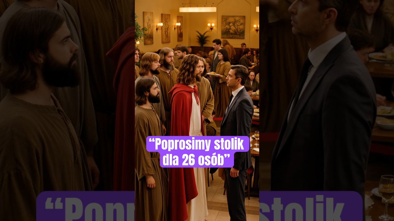 Poprosimy stolik dla 26 os&oacute;b