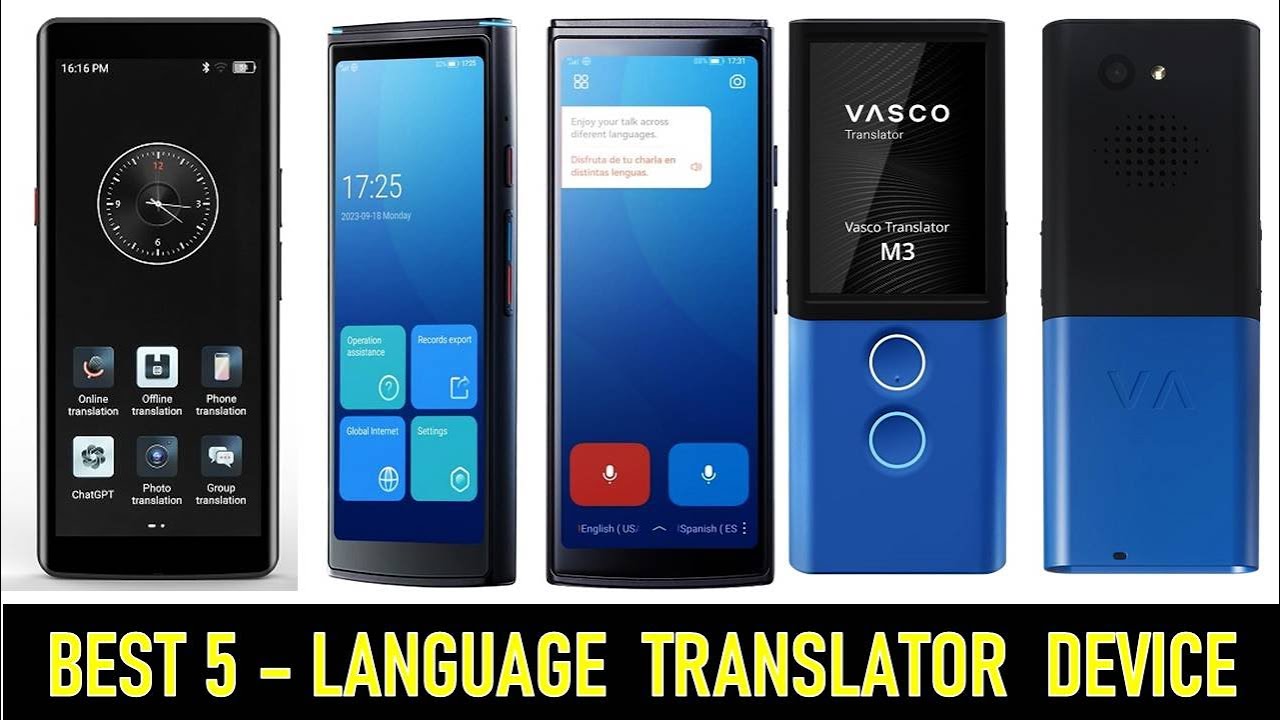 Top 5 Best Language Translator Device Review   2024