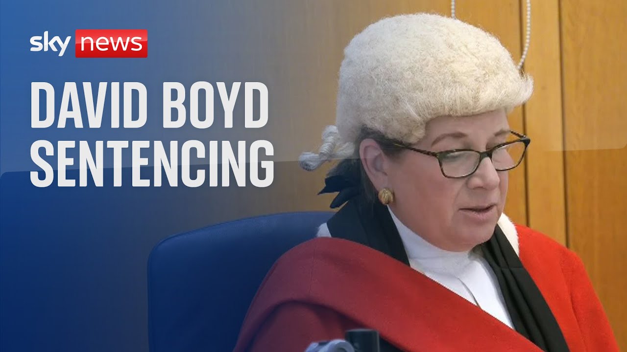 Sentencing of David Boyd for the murder of seven-year-old Nikki Allan in 1992