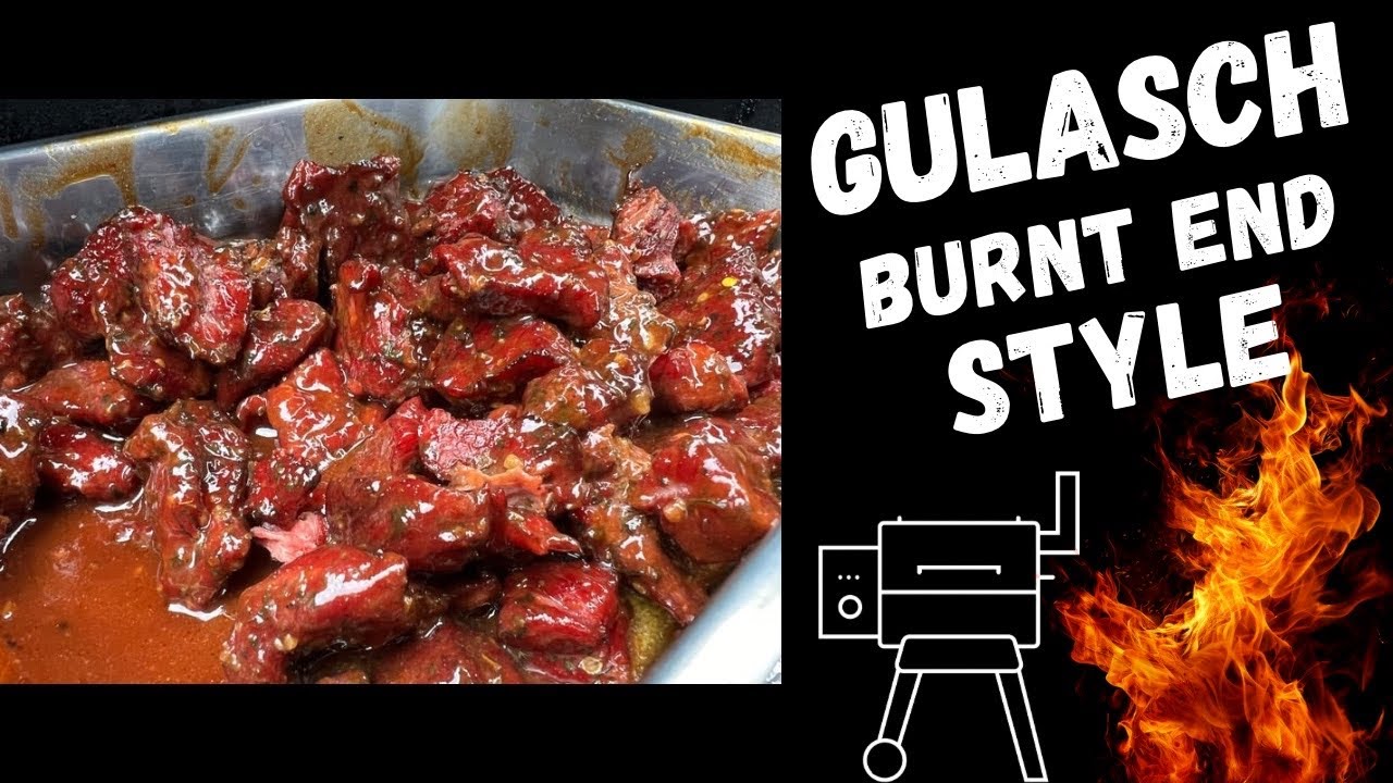 Burnt-End-Gulasch vom Smoker – Zartes BBQ-Gulasch | Perfektes Smoker-Rezept #olesbbq