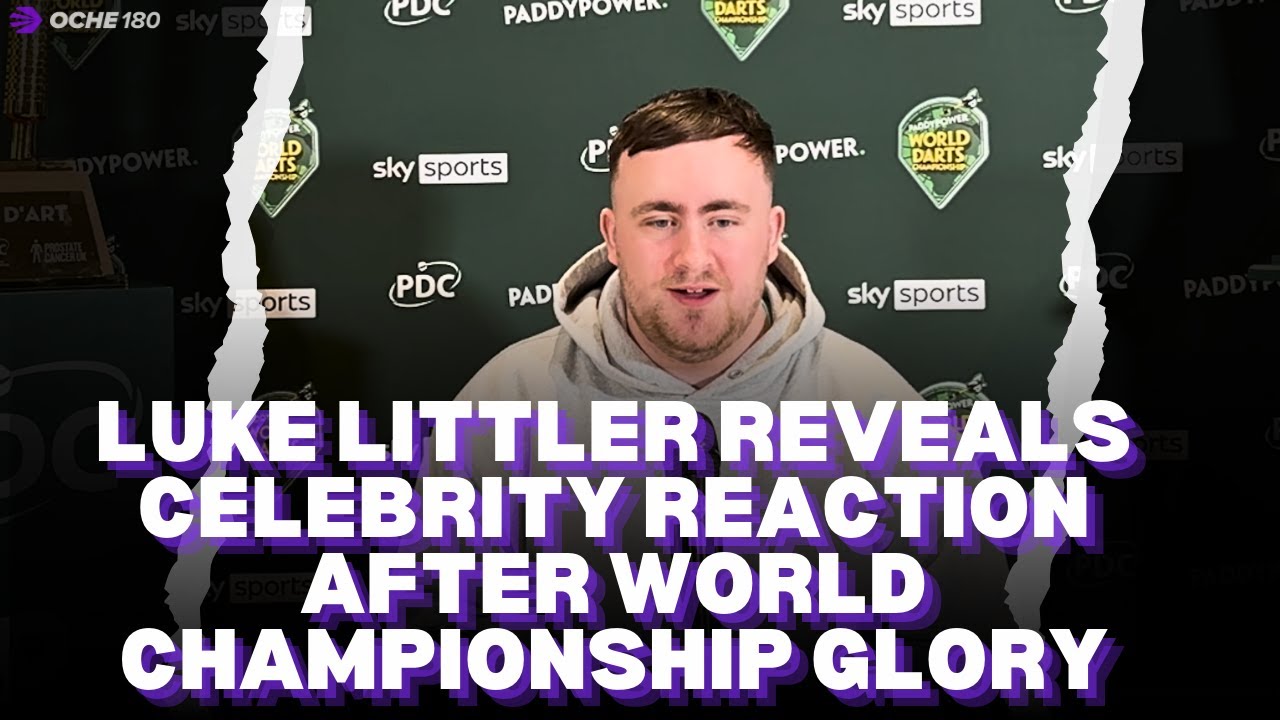 Luke Littler reveals which Manchester United players have flooded his dms after second World Title