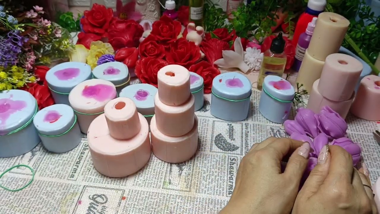 Modi mold. Пенные цветы и планы на сборку букетов 