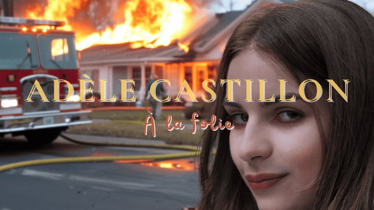 Adèle Castillon - À la folie (letra en español/français)