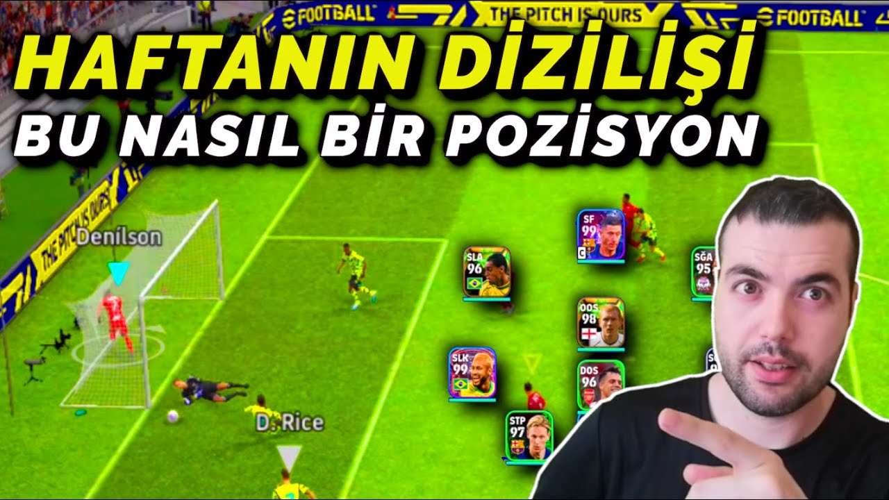 HAFTANIN DİZİLİŞİ 3133 İLE MAÇLAR ! LEWANDOWSKİ 'DEN HARİKA PERFORMANS ! ( eFootball 2023 Mobile )