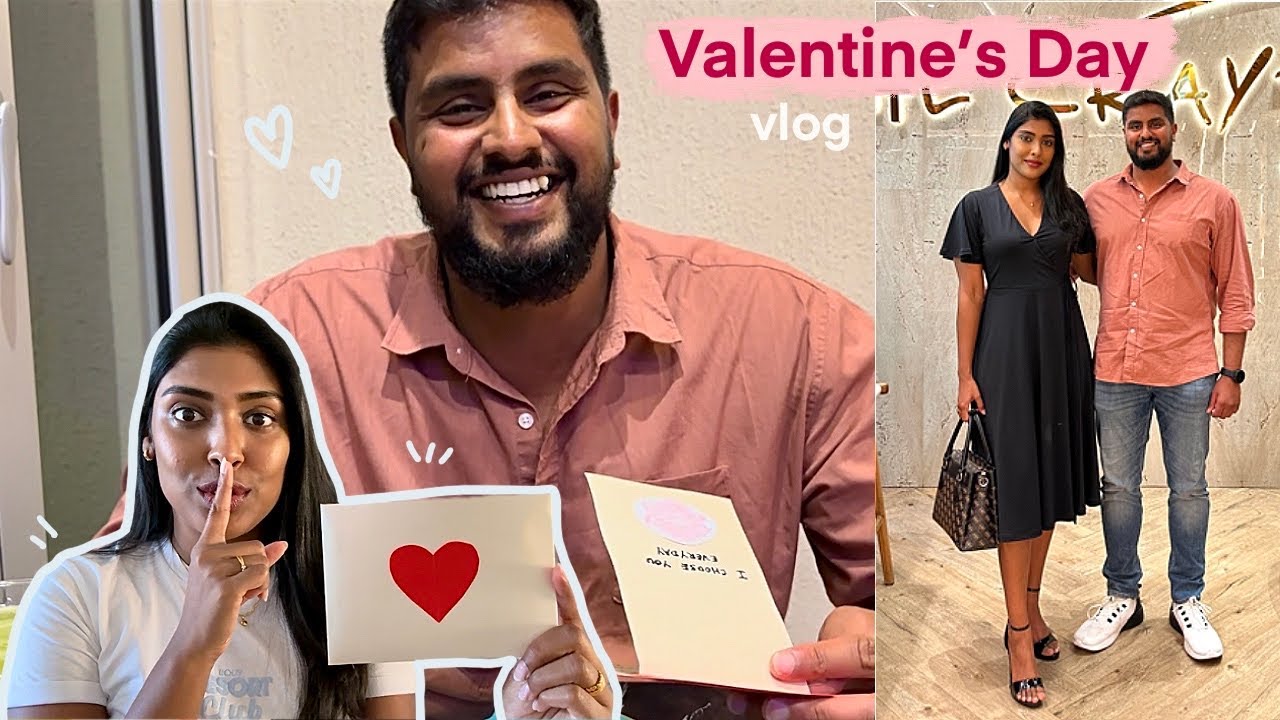 Valentine's Day Vlog♥️ | i made him something🙈✨
