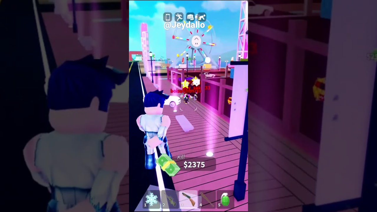 Roblox Madcity Frost bug again #shorts