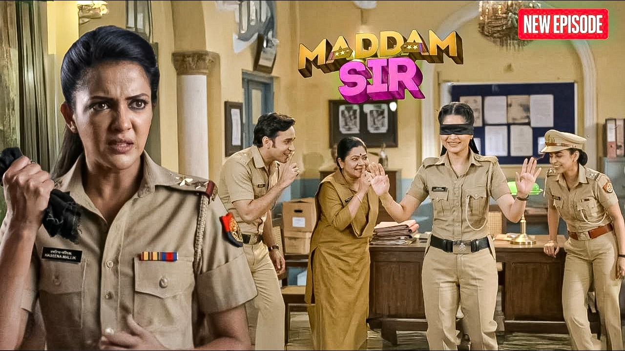 महिला थाने में खेला गया Blindfold गेम | मैडम सर हुईं गुस्सा || MADAM SIR || NEW EPISODE ||