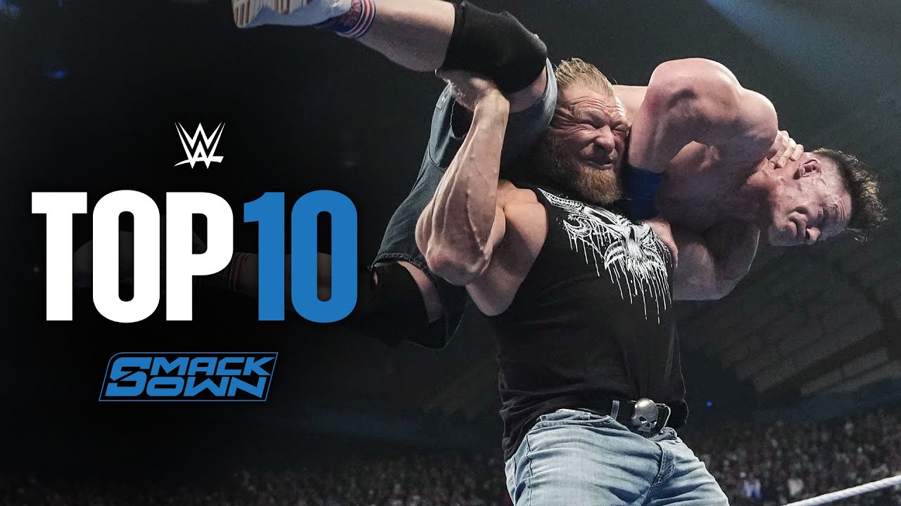 10 лучших моментов пятничного SmackDown: WWE Top 10, 5 сентября 2025 г.