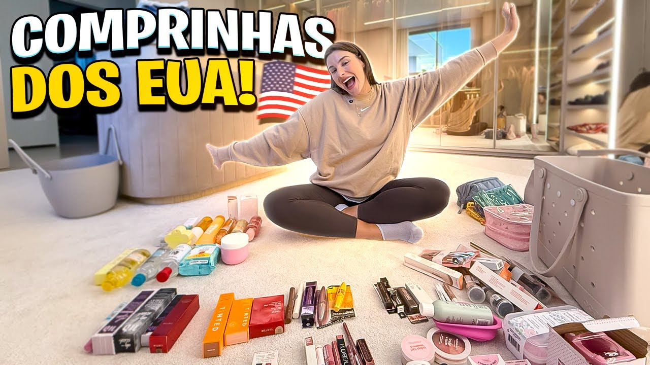COMPRINHAS DE BEAUTY DOS ESTADOS UNIDOS!!! 🇺🇸* | Amanda Lunelli