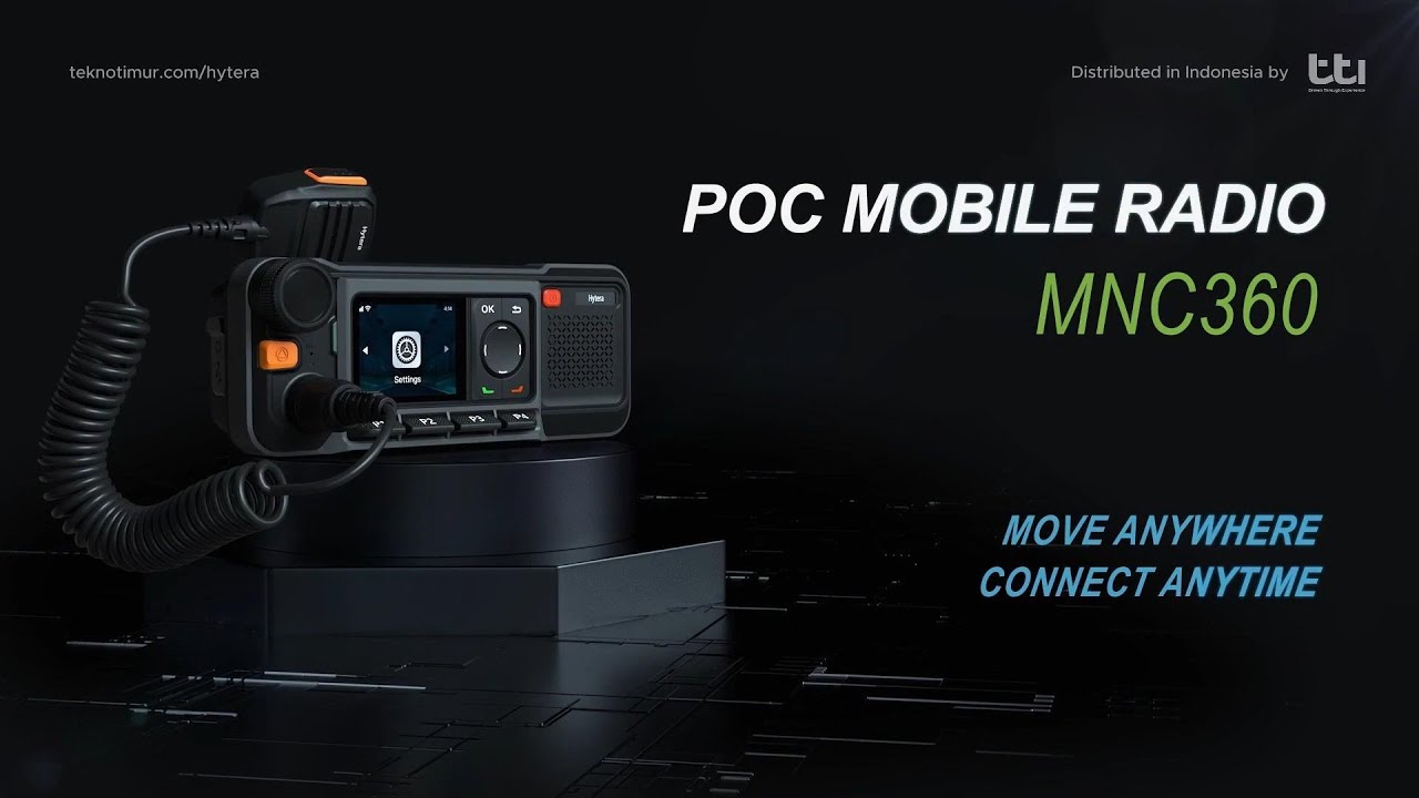 Radio Rig LTE/GSM Hytera MNC 360 | POC Radio