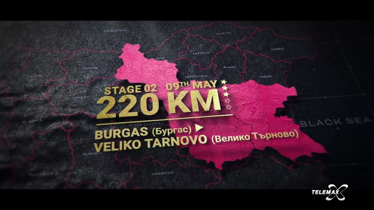 Giro d&rsquo;Italia 2026, al via l'8 maggio in Bulgaria