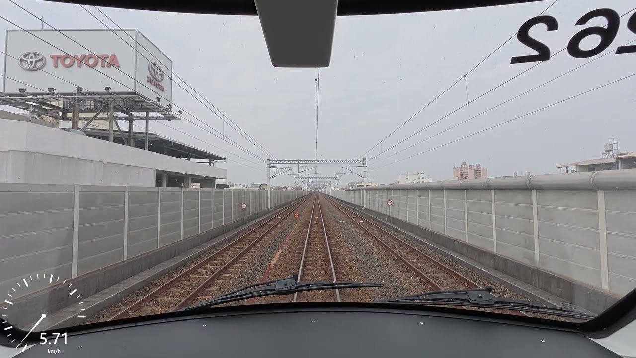 2024.12.13 EMU900 1038次 潮基-新左營 路程景 GPS