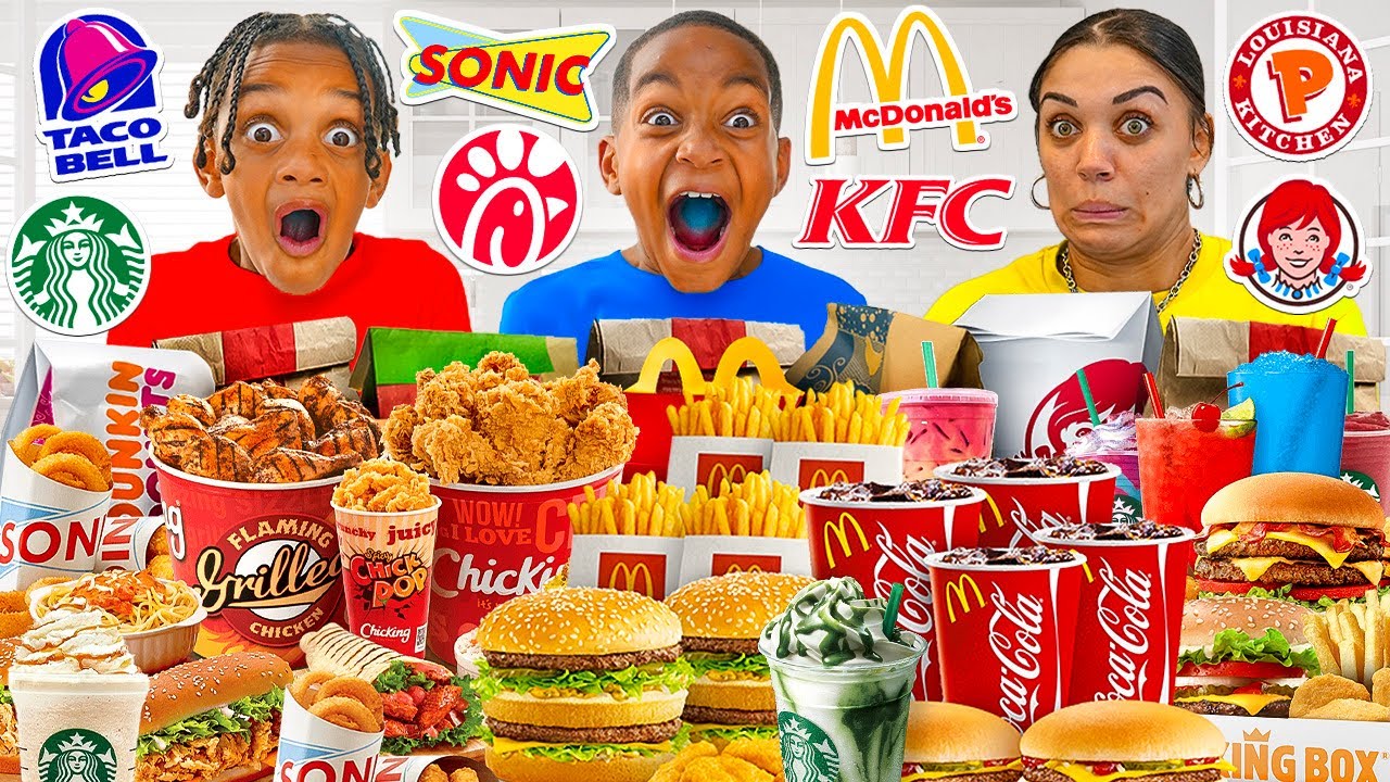 EATING LEAST POPULAR FOOD ITEMS ON THE MENU AT RESTAURANTS | The Prince Family Clubhouse
