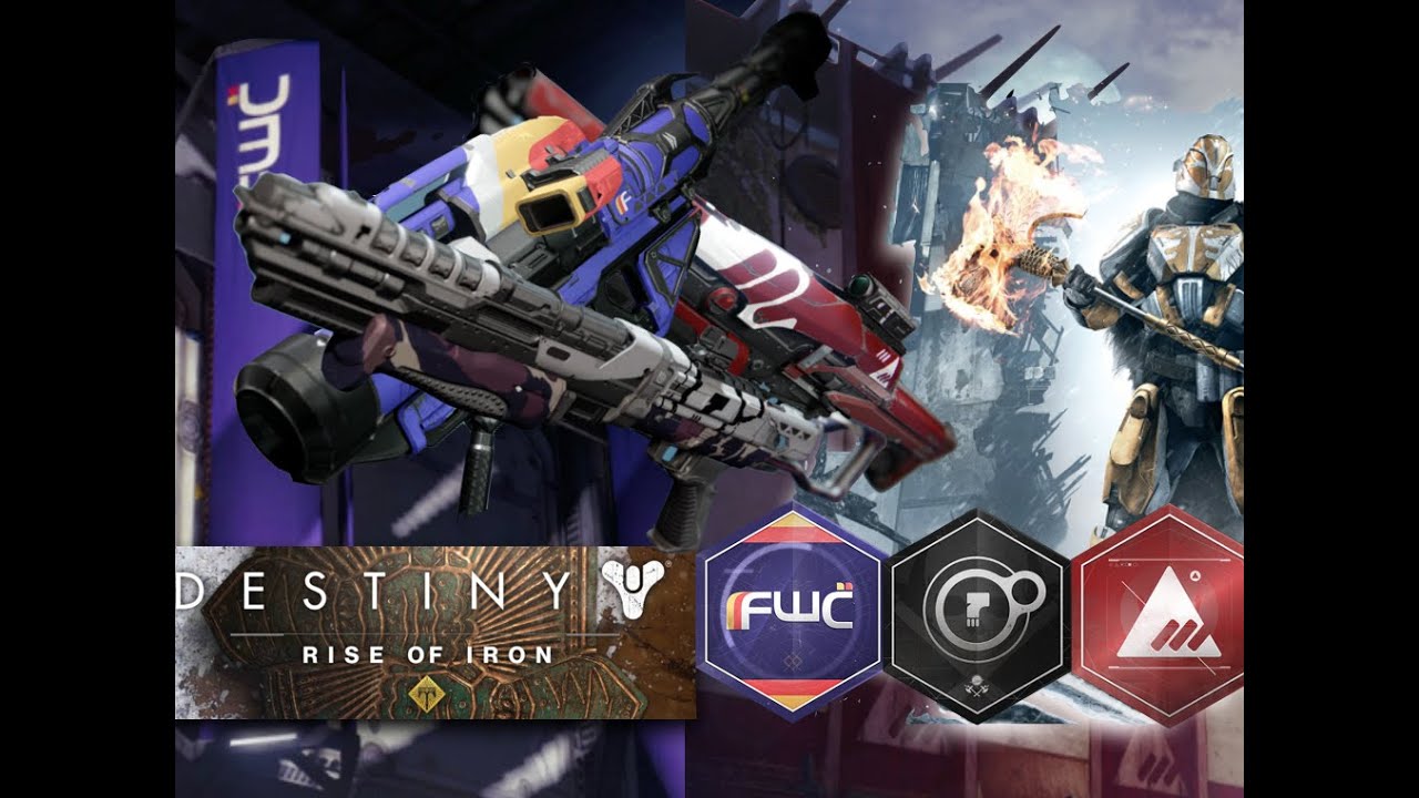 DESTINY- RISE OF IRON- NEW FACTION WEAPONS!!