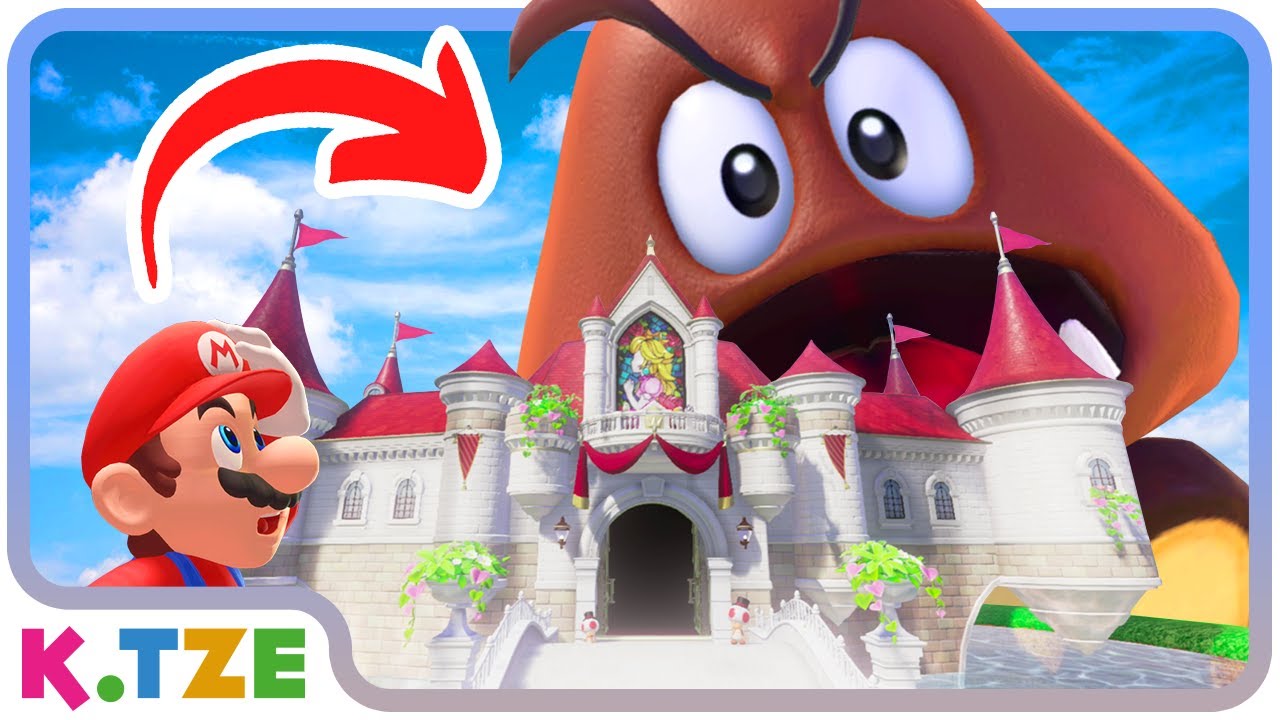Gumbas machen alles KAPUTT 😱😭 Super Mario Odyssey Story