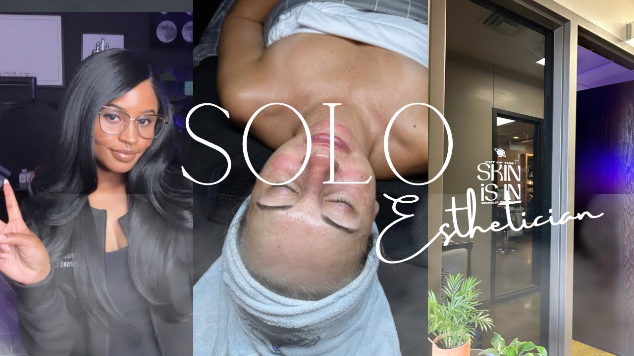 Day In The Life Of A Solo Esthetician | Working Through The Hard Days