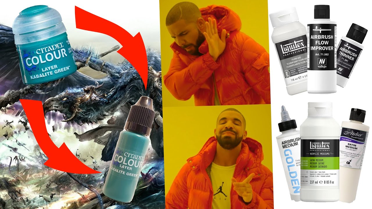 TUTO: Transférez vos peintures Citadel dans les meilleurs conditions!