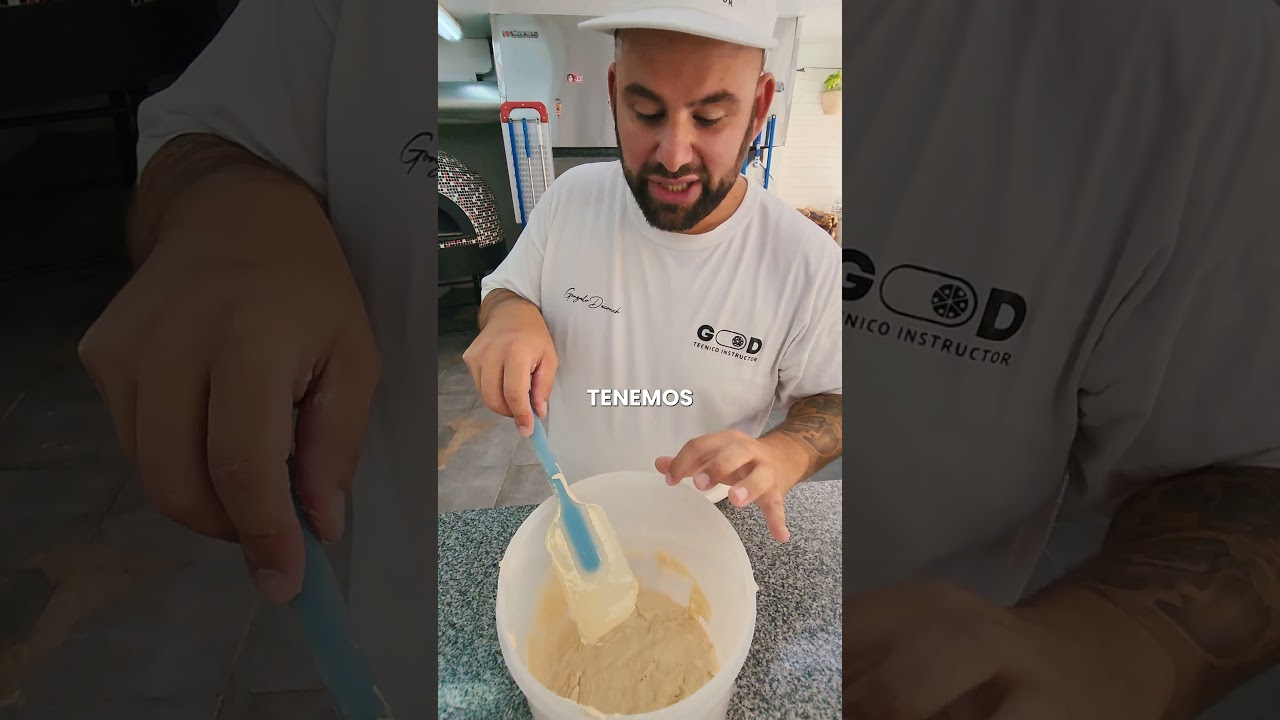 RECETA de POOLISH para PIZZA con un KILO de HARINA | Levadura FRESCA o SECA