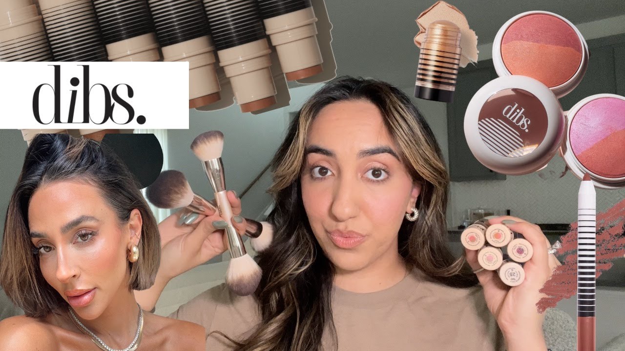 DIBS BEAUTY Review, Try On & Swatches| Duo Sticks & Baked Blush Duets