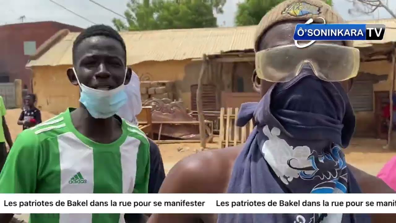 Manifestation à bakel - les partisans de Sonko dans la rue (abonnez-vous)