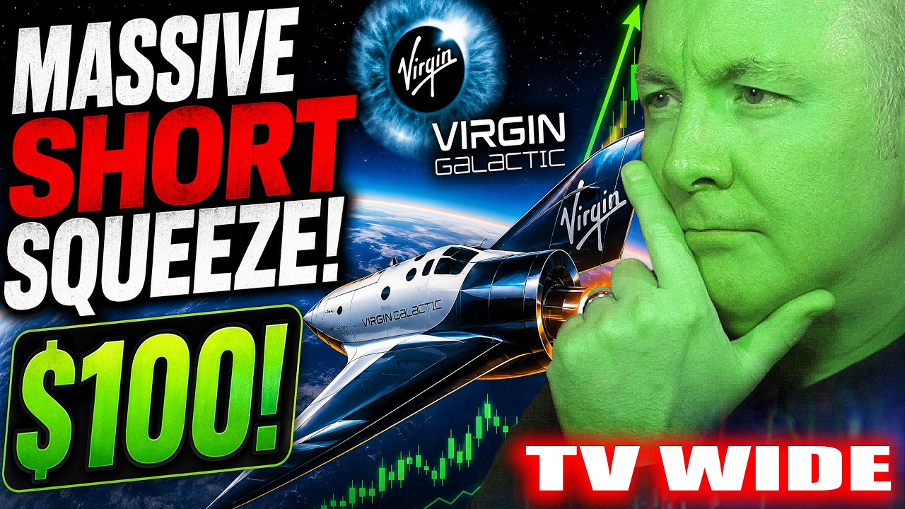 Короткое сжатие акций SPCE: сможет ли Virgin Galactic действительно взлететь до 100 долларов? Мар...