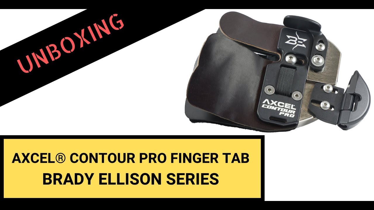 UNBOXING - Axcel Contour Pro Finger Tab - Brady Ellison Signature Series