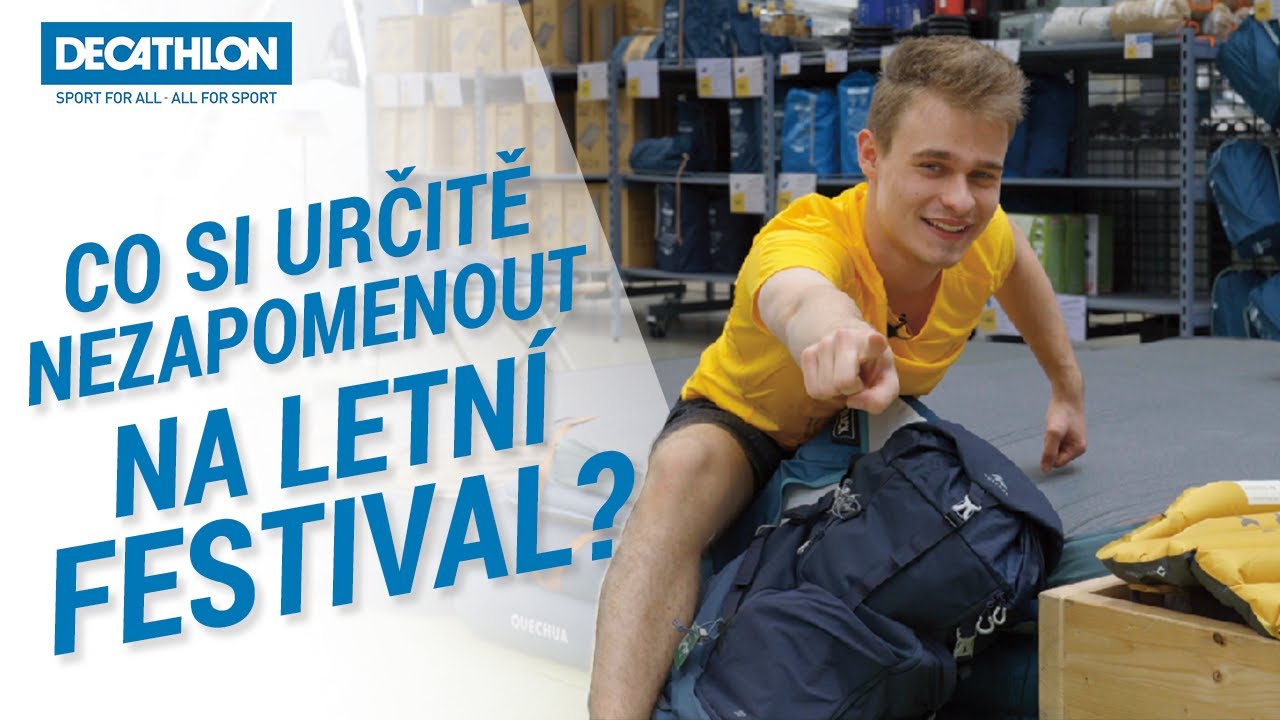 Co si určitě nezapomenout sbalit na festival? | Decathlon Česk&aacute; republika
