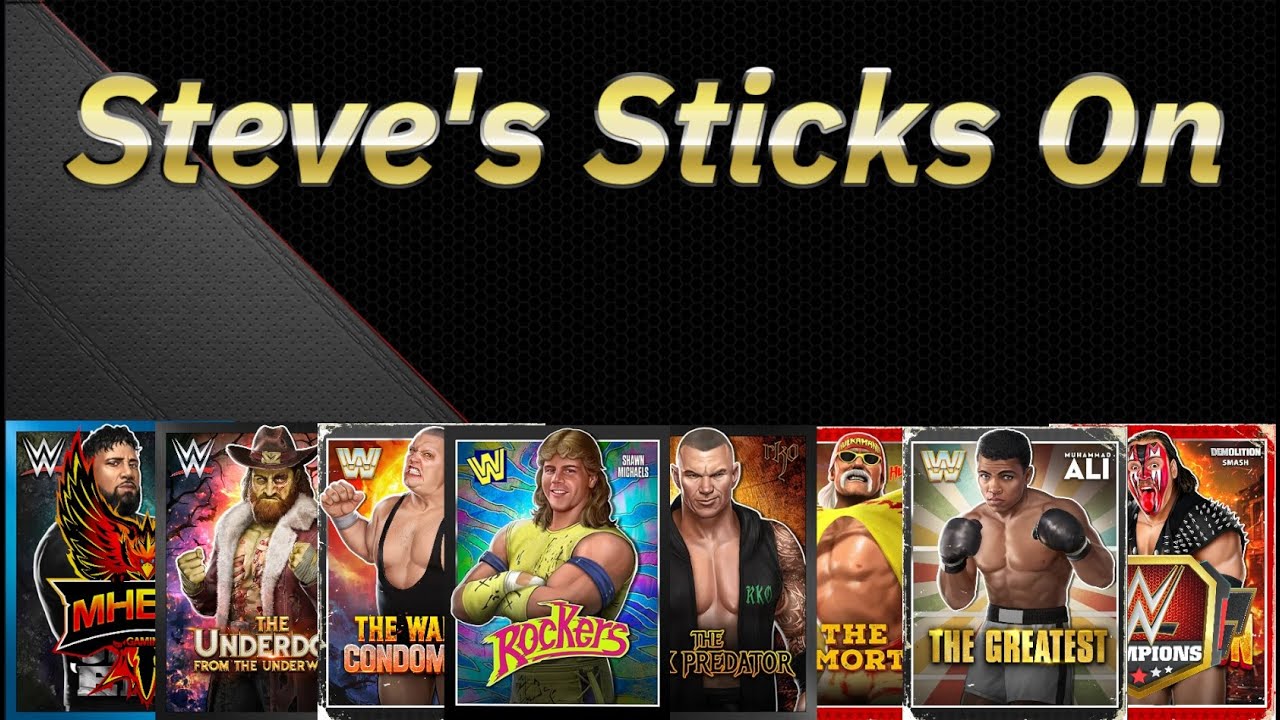 Steve's Sticks on Hogan, Bundy, Rocker, Jey, Smash, Orton, Ali, Zsami