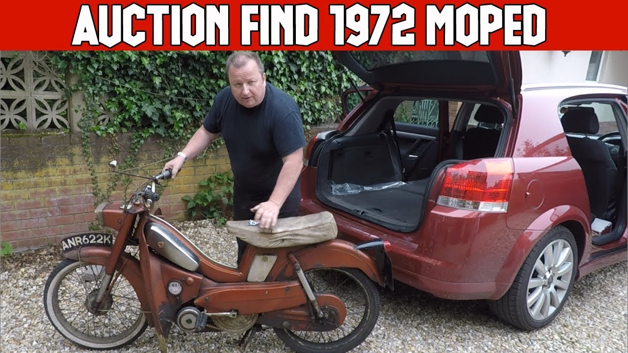 Auction Mobylette Moped And Other Finds Ignition Problems Vlog