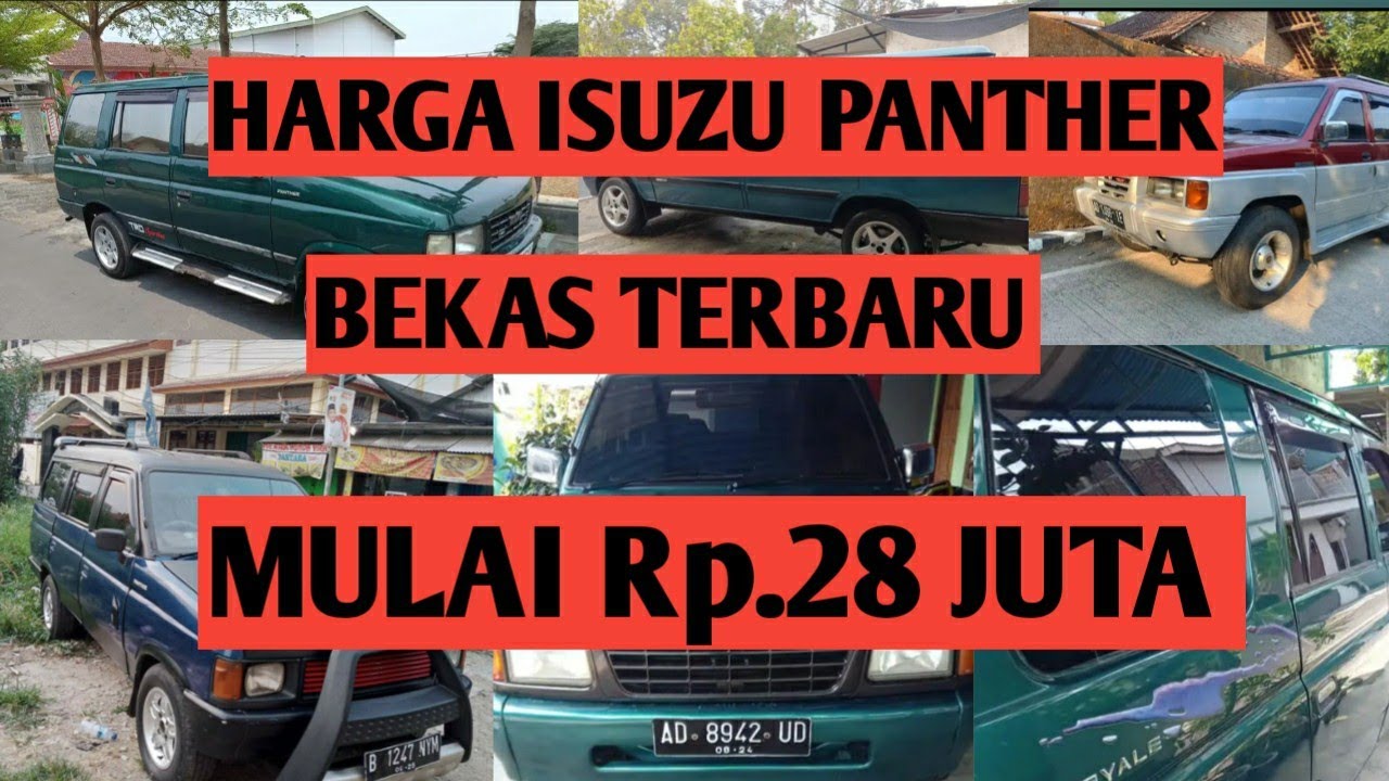 harga isuzu panther bekas terbaru 2023 ..mulai Rp.28 juta