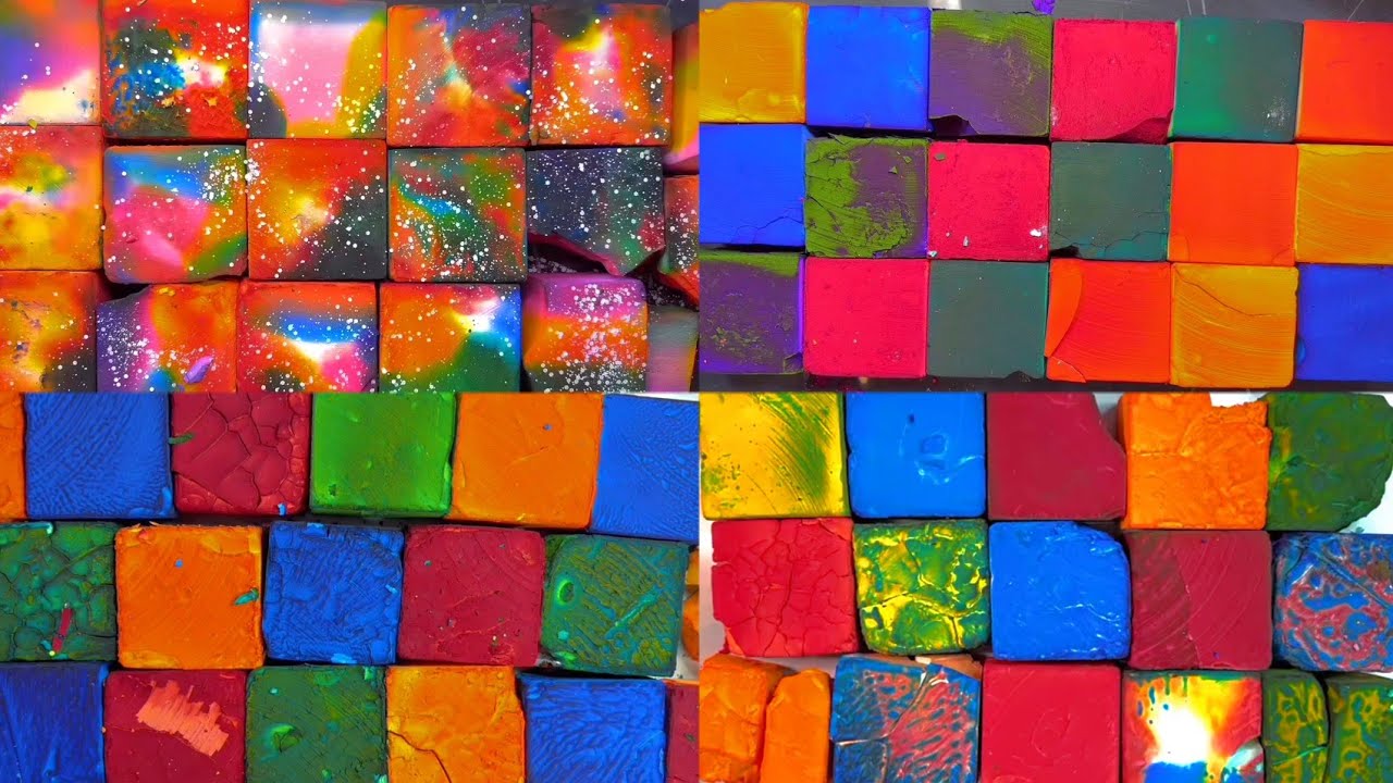 mass dusty dyed soft bsn gym chalk crush compilation @asmrcloud oddlysatisfying Sleepaid relaxing