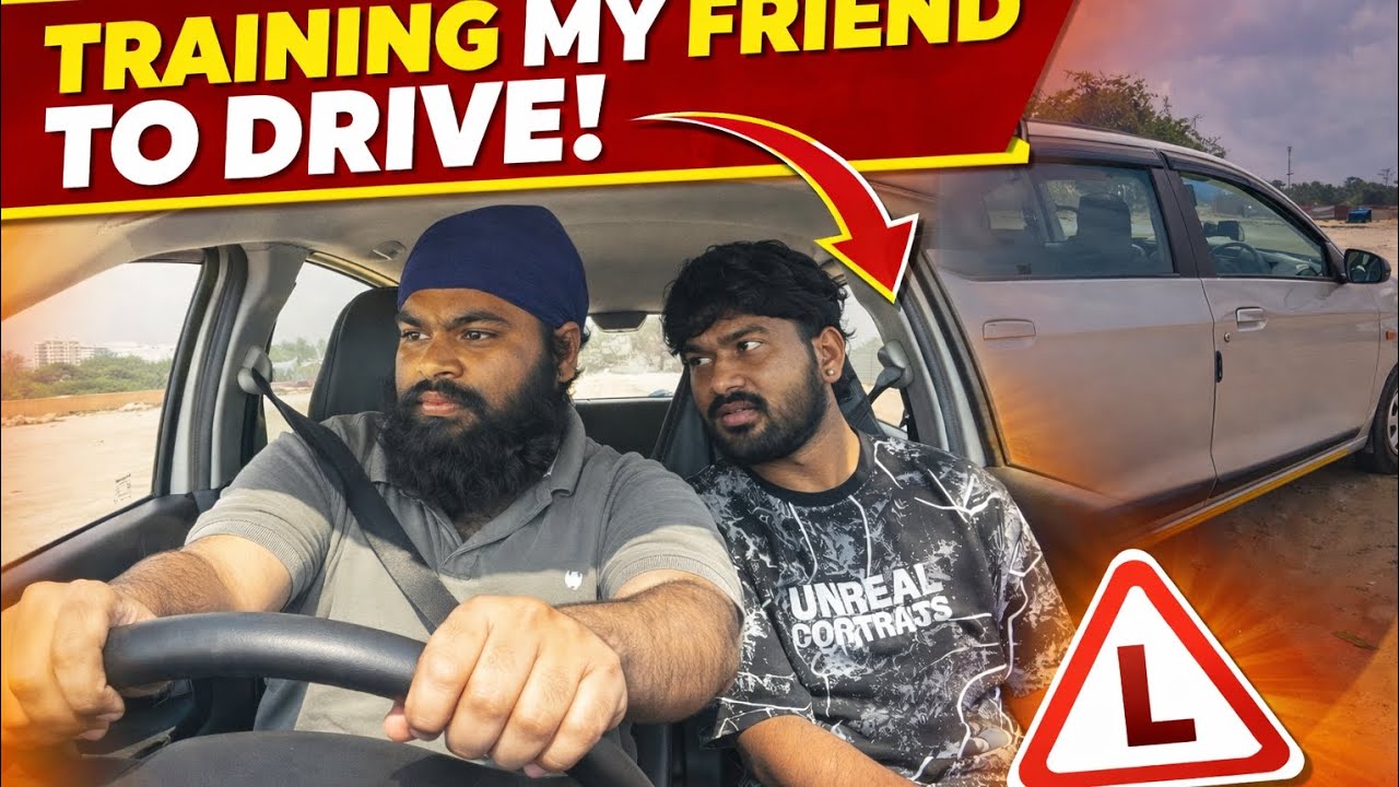 🚘TRAINING MY FRIEND HOW TO DRIVE A CAR #VLOG #BUDDY #SUBSRIBETOMYCHANNEL🚘
