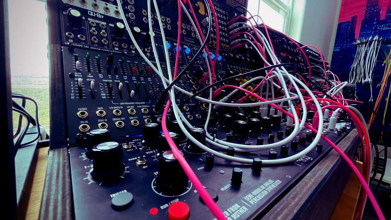 Dune-Inspired Eurorack Ambient/Downtempo Performance | using: Arbhar,  DFAM, Deckard's Voice, DFAM +