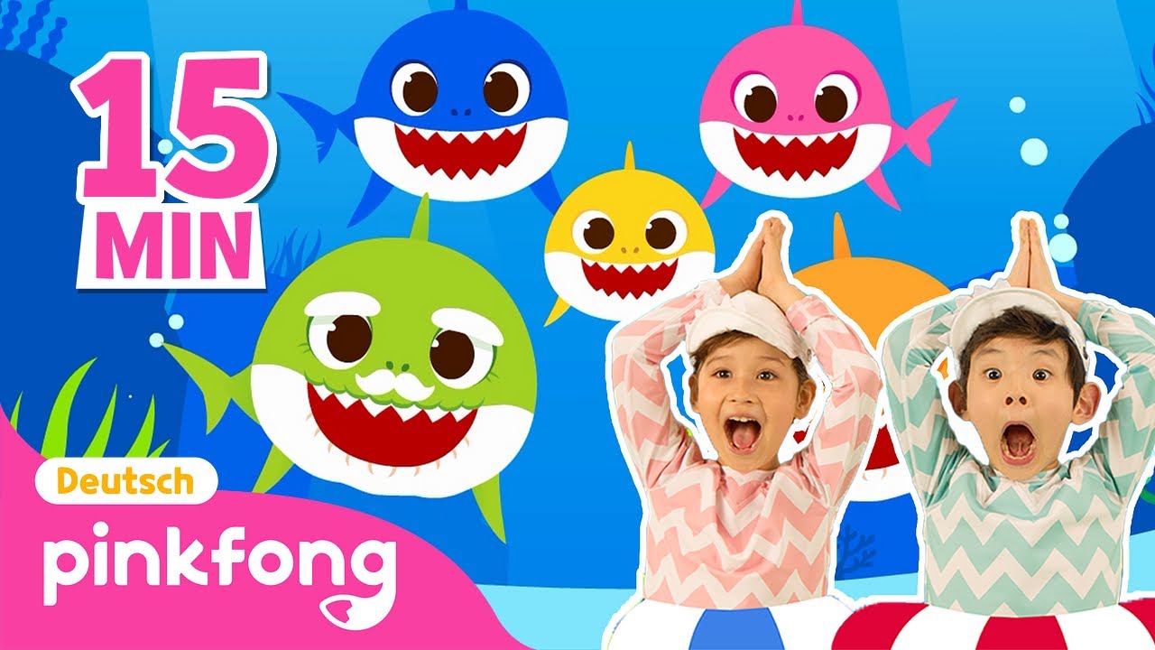 Baby-Hai Tanz | Baby Shark Dance Deutsch | Mix | Englisch lernen | Pinkfong, Baby Hai! Kinderlieder