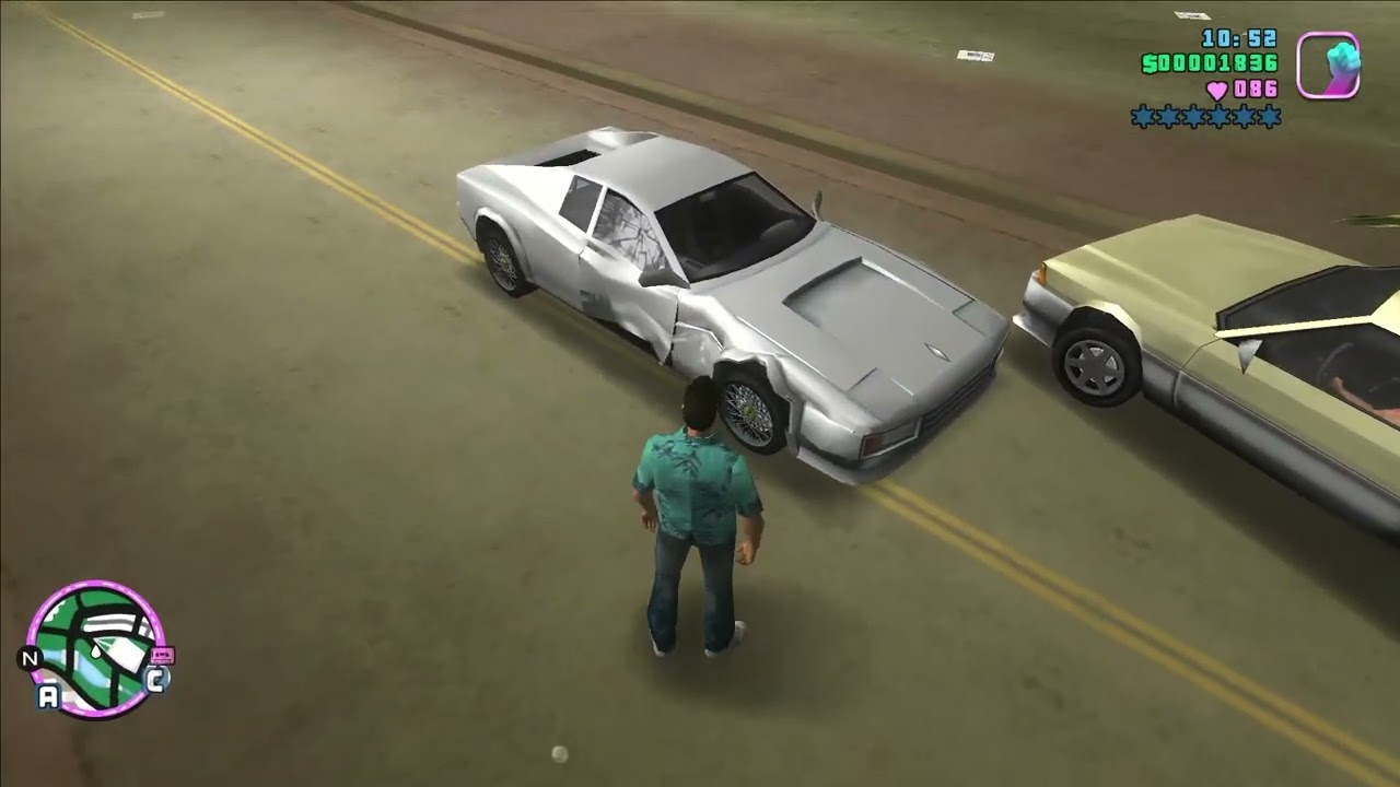 Impossible Bike stunt gameplay hindi gta vide city ( almost died )