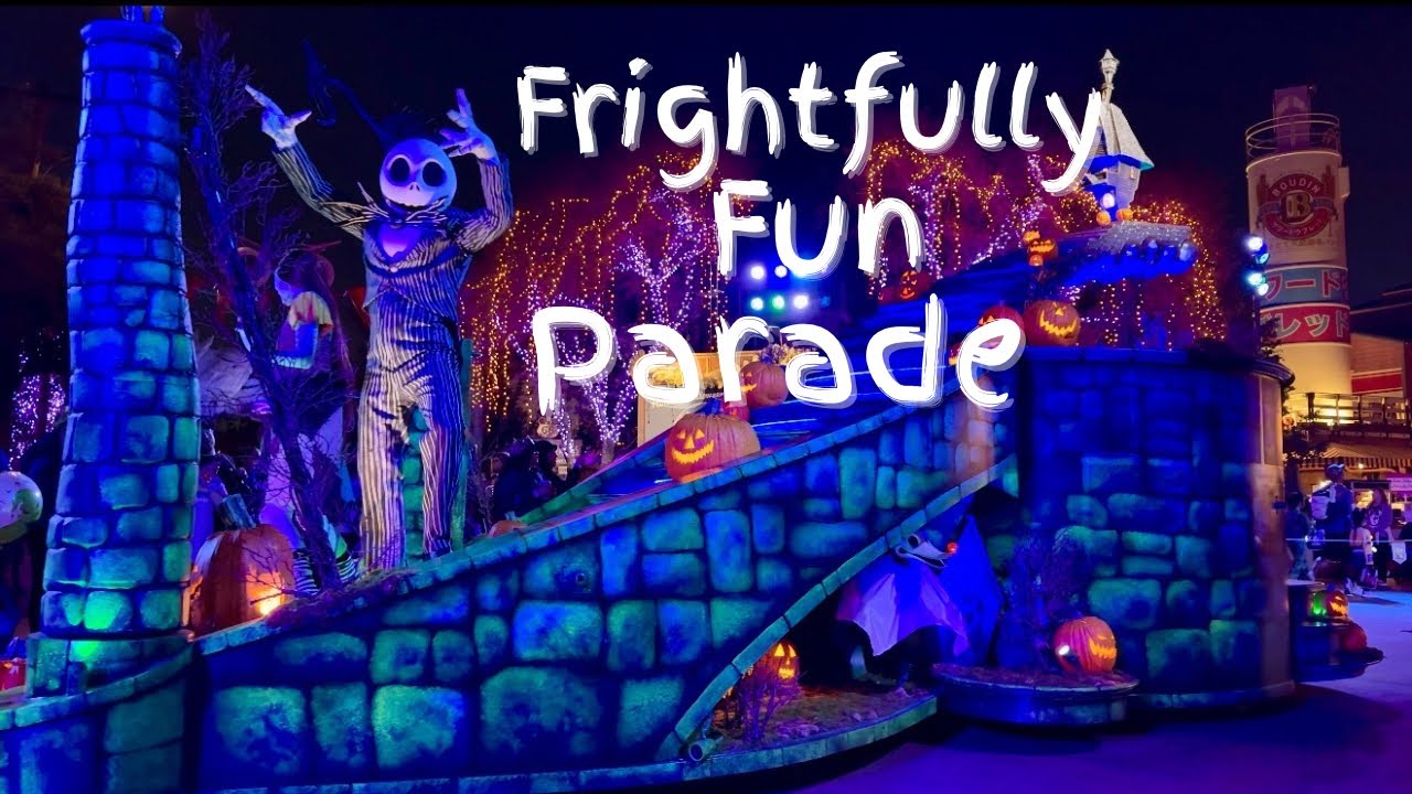 Disneyland Oogie Boogie Bash 2025 | Full Frightfully Fun Parade at Disney California Adventure!