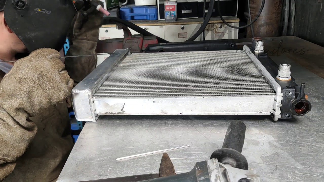 Fabricando uma caixa de Radiador em alumínio - passo a passo