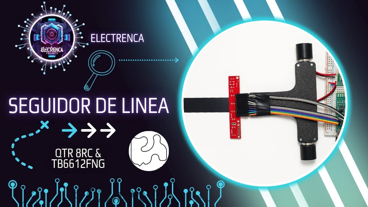 ¡Construye un Seguidor de Línea Fácil! 🤖🚗