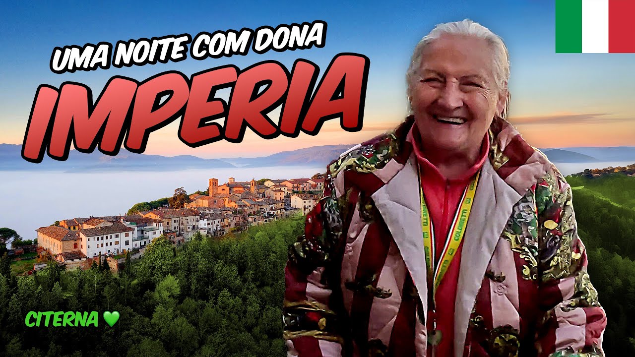A incrível vida da dona IMPERIA e de Citerna ⛲️ (uma das vilas mais bonitas da Itália)