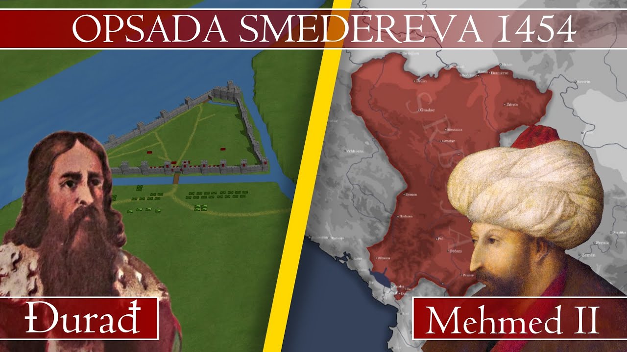 STRAVIČAN NAPAD TURAKA NA SRPSKI CARIGRAD - Opsada Smedereva (1454.) [ISTORIJA]
