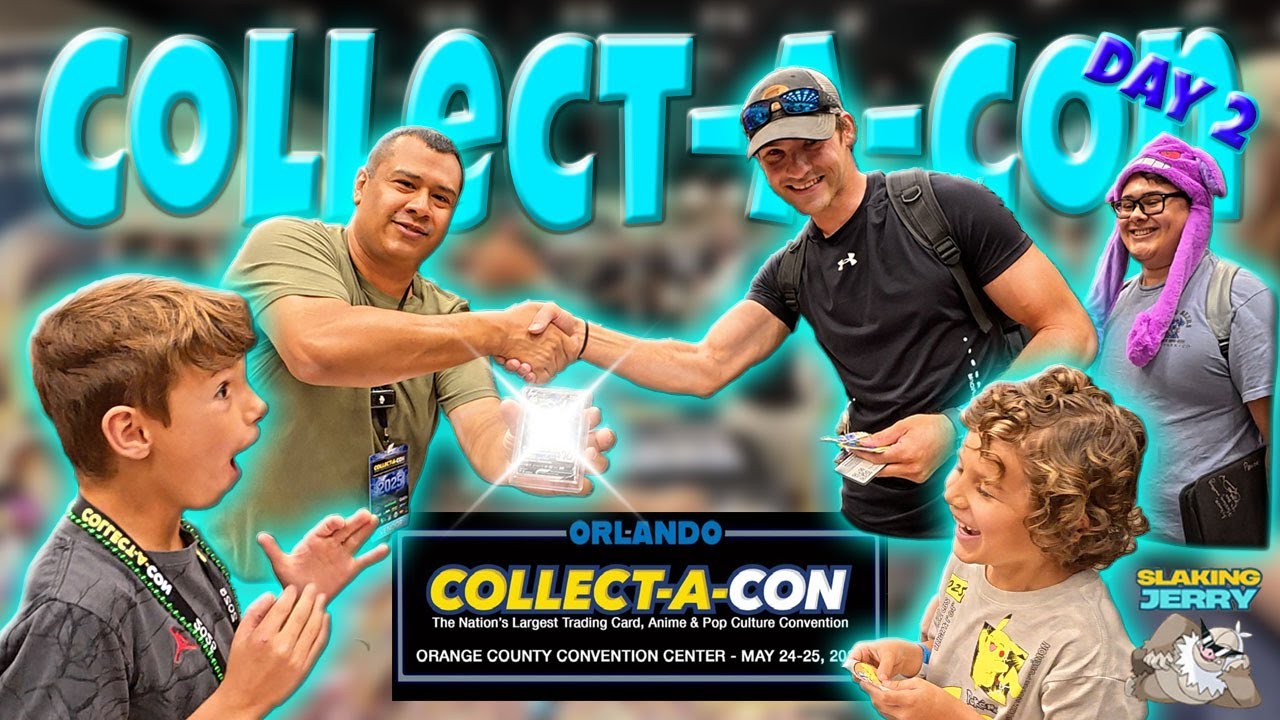 HE PULLED A $700 CARD IN ONE PACK | Collect-A-Con Orlando Day 2 | Pokemon Vendor POV #pokemon