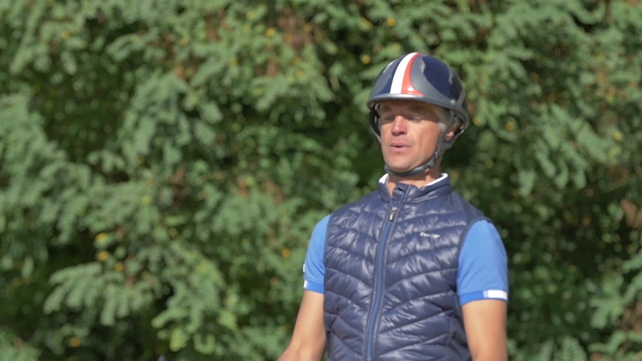 S'échauffer à cheval