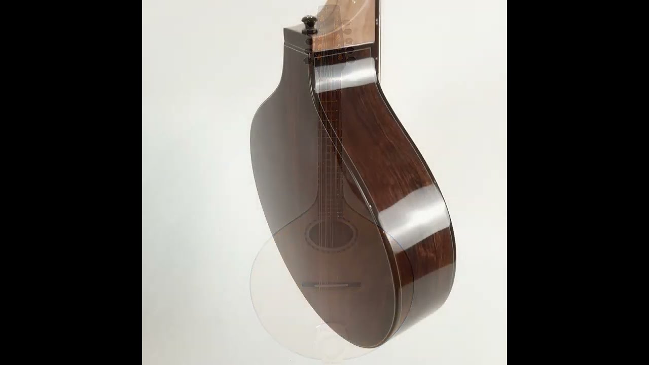 Nyberg Mini-Cittern 2023 ; Lutz spruce & Honduran rswd