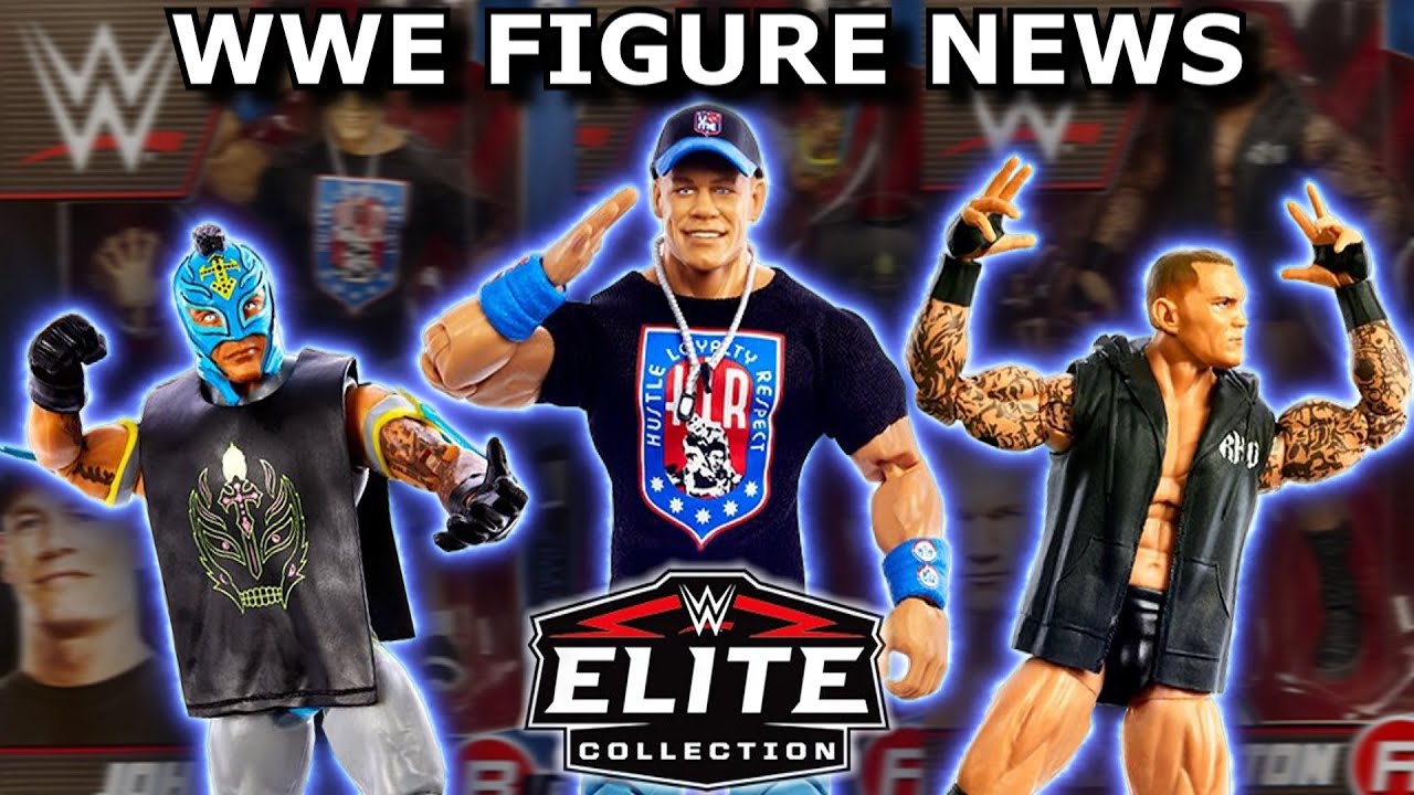 NUEVA FIGURAS WWE ELITE TOP TALENT 2023 🔥🔥 JOHN CENA  , REY MYSTERIO Y MAS !!! WWE FIGURE NEWS