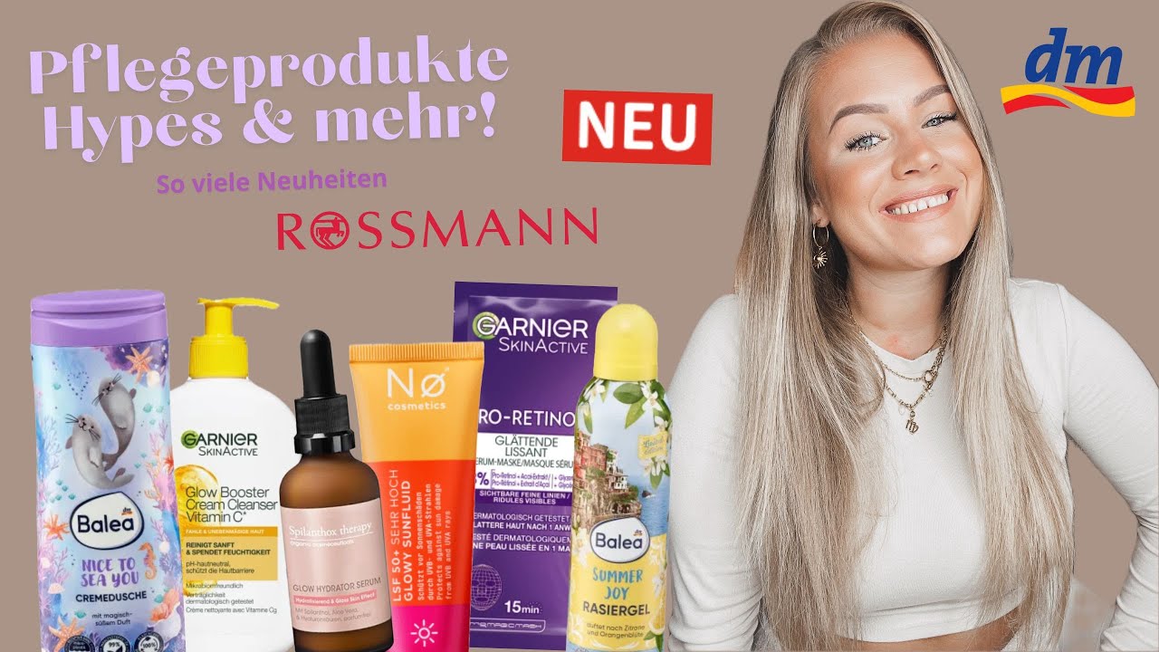 XXL Dm & Rossmann Pflege Haul❣️ So viele spannende Drogerieneuheiten für euch 😍 | Michèle Schmidt