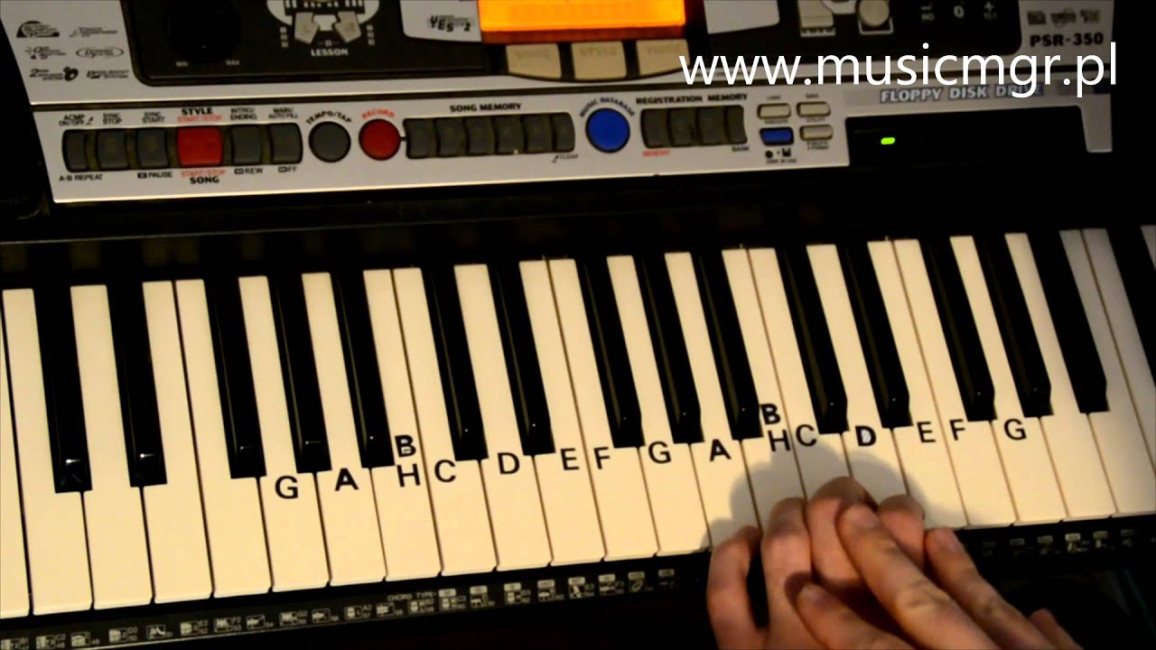 Jak zagrać na keyboardzie #2 Daj mi tę noc - Bolter - cz. 1