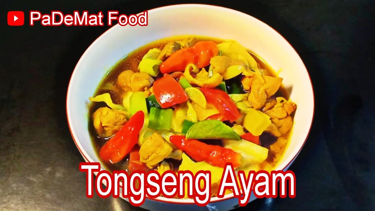 Tongseng Ayam II Sedap kuahnya empuk dagingnya!