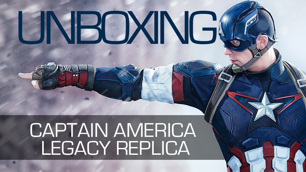 Unboxing - Captain America 1/4 Legacy Replica - Iron Studios - Avengers: Age of Ultron