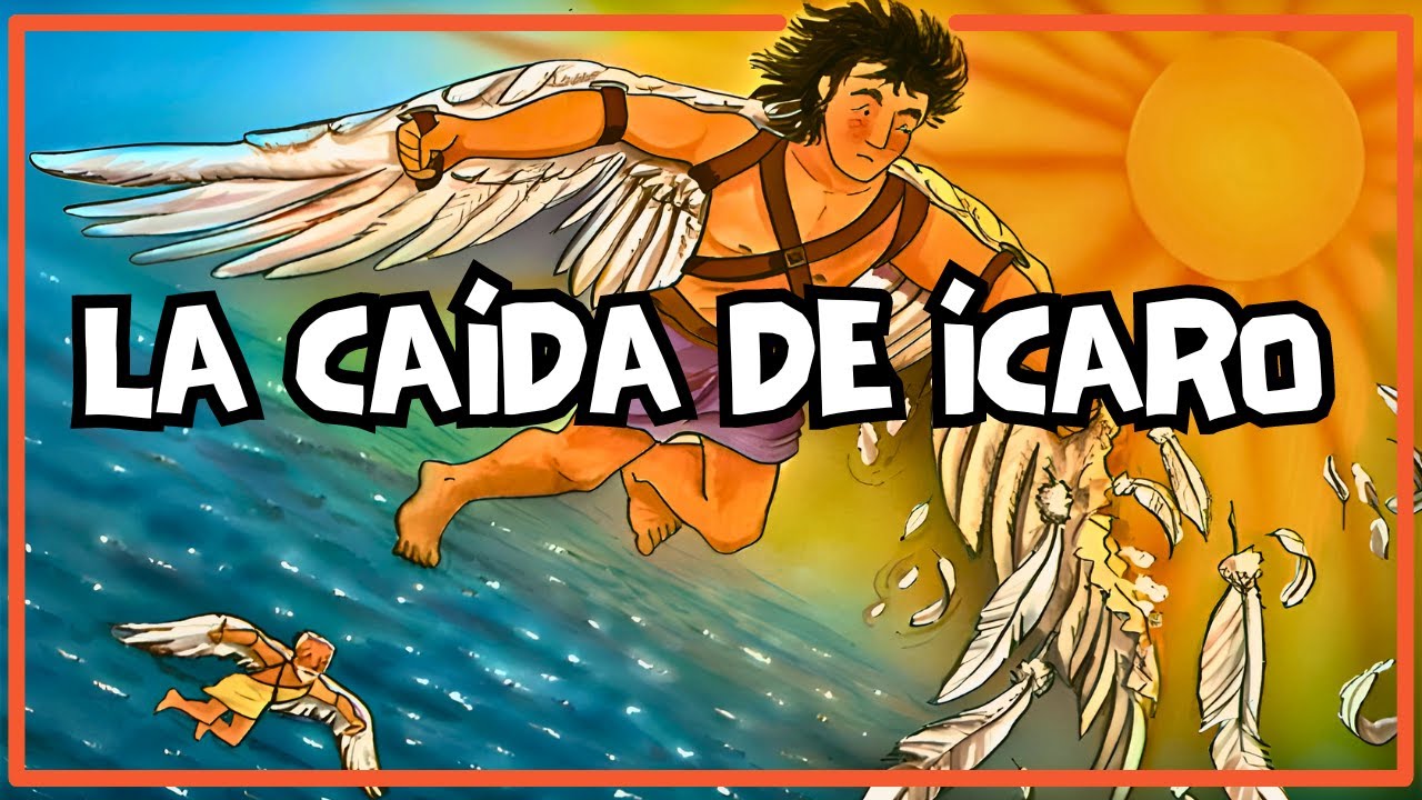 El HOMBRE QUE INTENTO ALCANZAR Al SOL: El mito de Dédalo e Ícaro (Mitología griega)
