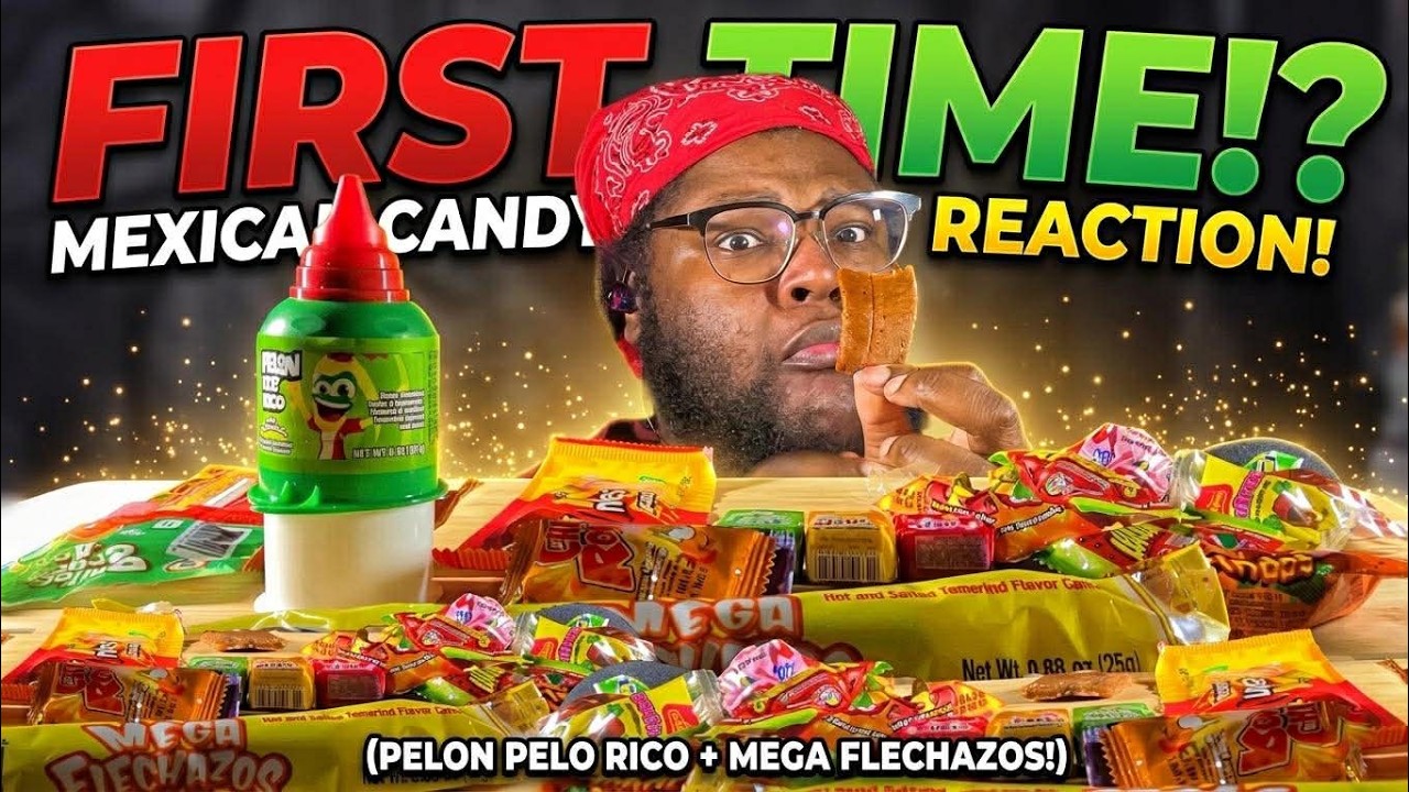 ASMR Trying Spicy Mexican Candy… I Was NOT Ready 🌶️😳